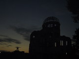 夕暮れのドーム